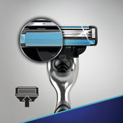 Mach3 Men's Razor by Gillette – 1 Count (Pack of 3), Black