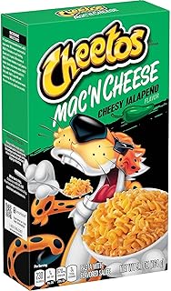 Cheetos Mac & Cheese Cheesy Jalapeno 5.7oz Boxes (Pack of 12)