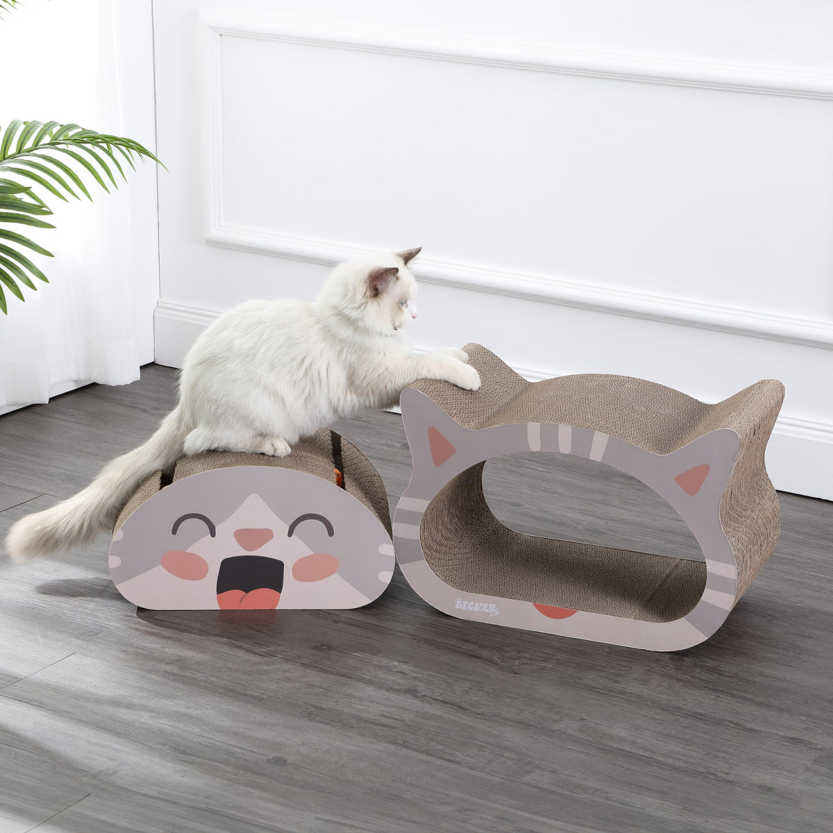 THE LICKER STORE Muted Pink/Cream / 19" / Modern Scratching Pads