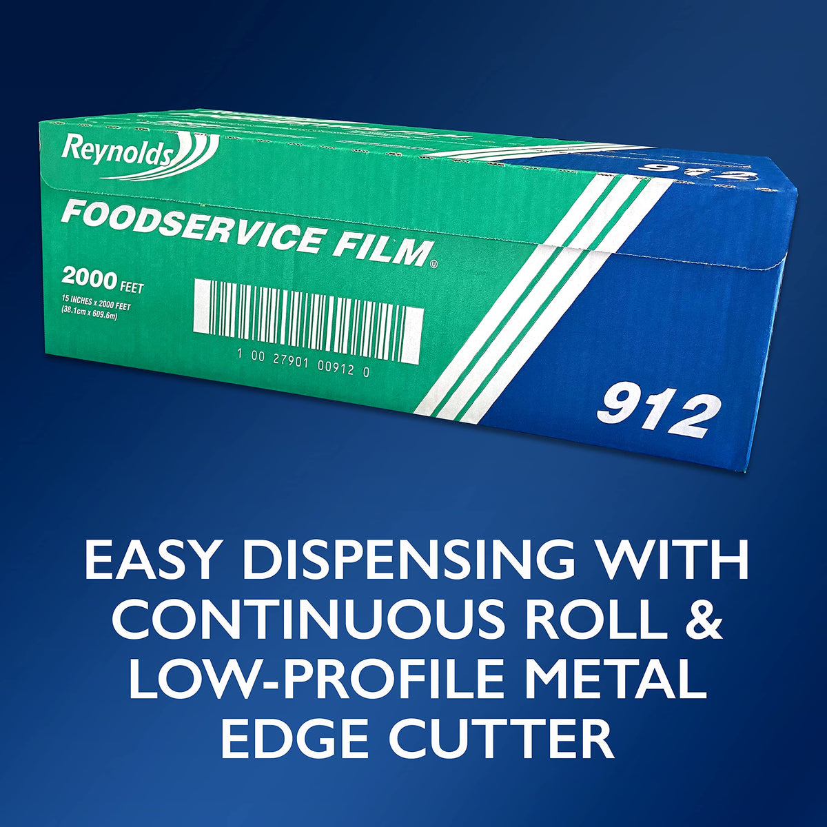 Reynolds 2,000 Sq Ft / Clear / 15in - 2000 Sq Ft Plastic Wrap