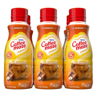 Hazelnut Liquid Coffee Creamer by Coffee Mate – 16 Fl Oz (Pack of 6), Pack of 6