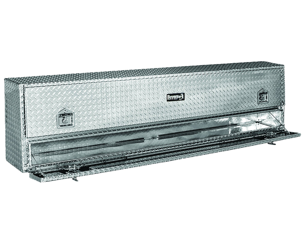 Buyers Products Company Diamond Tread / 72 x 21 x 13.5 / One Compartment Truck Bed Toolboxes