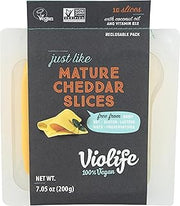 Violife Mature Cheddar Style Slices, 7.05 OZ
