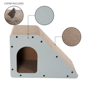 THE LICKER STORE Gray / 23.63" / Modern Scratching Posts