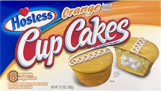 Hostess "The Sweetest Comeback in History", Various Styles and Flavors, 8 Count, 13.5oz Box (Pack of 3) (Orange Cupcakes)