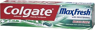 Colgate Toothpaste with Mini Breath Strips, Clean Mint-6 Ounces-3 Pack