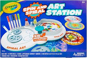 Crayola Spin & Spiral Art Station, DIY Crafts, Toys for Boys & Girls, Gift, Age 6, 7, 8, 9