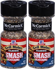 McCormick Grill Mates Classic Smash Seasoning, 2.85 oz (Pack of 2)