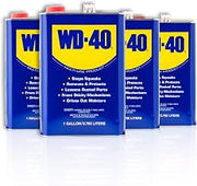 WD-40 Original Formula, Multi-Use Product, One Gallon [4-Pack]