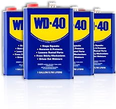 WD-40 Original Formula, Multi-Use Product, One Gallon [4-Pack]