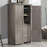 Sauder Mystic Oak / Armoire / L: 35.112" x W: 21.81" x H: 61.58" Sewing Cabinets