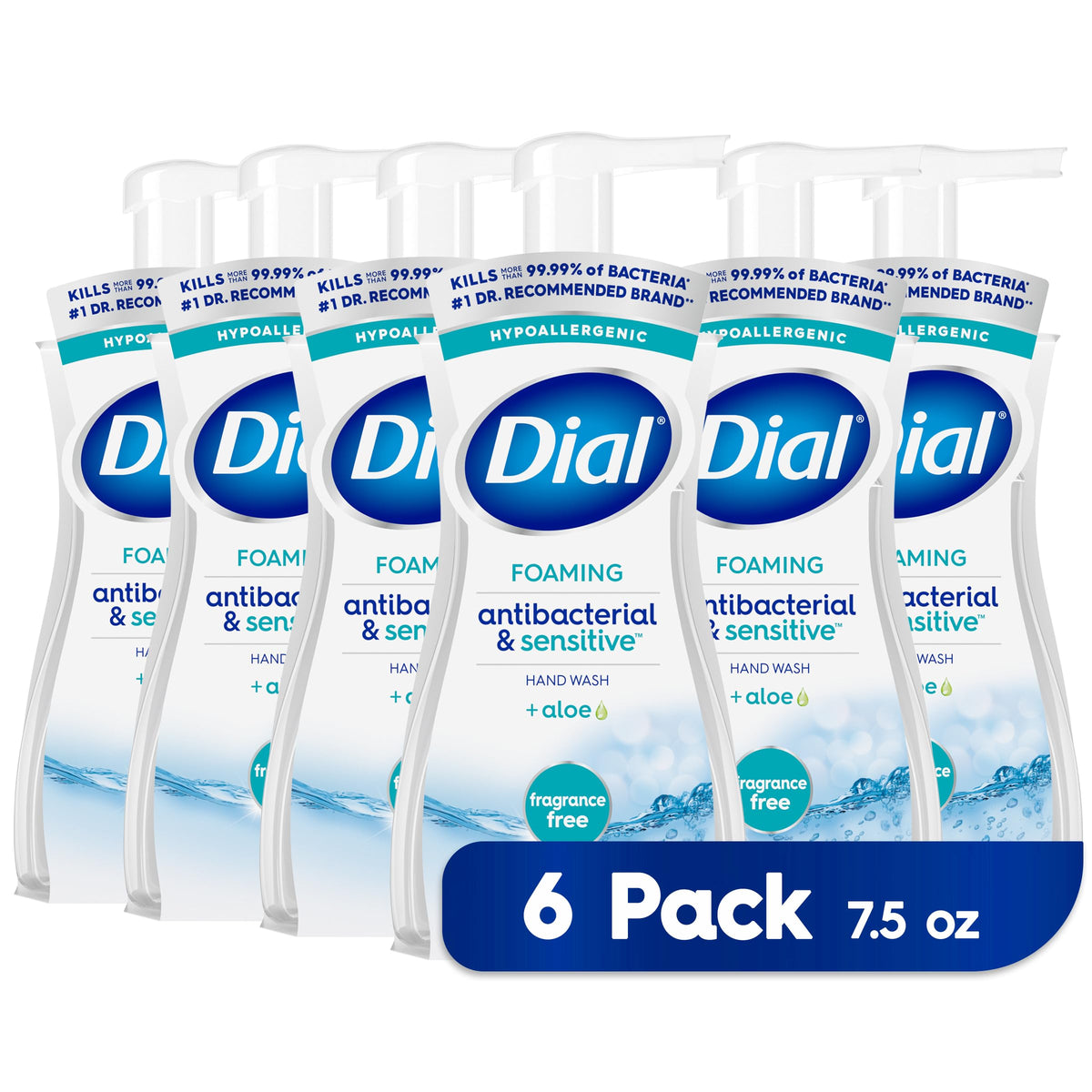 Antibacterial Foaming Hand Wash Pack of by Dial – Pack of 7