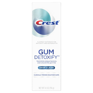 Gum Detoxify Deep Clean Toothpaste by Crest – 4.1 Ounce (Pack of 1), Model I00109204