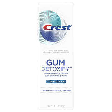 Gum Detoxify Deep Clean Toothpaste by Crest – 4.1 Ounce (Pack of 1), Model I00109204