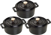 STAUB La Cocotte Cocotte Set of 3 140