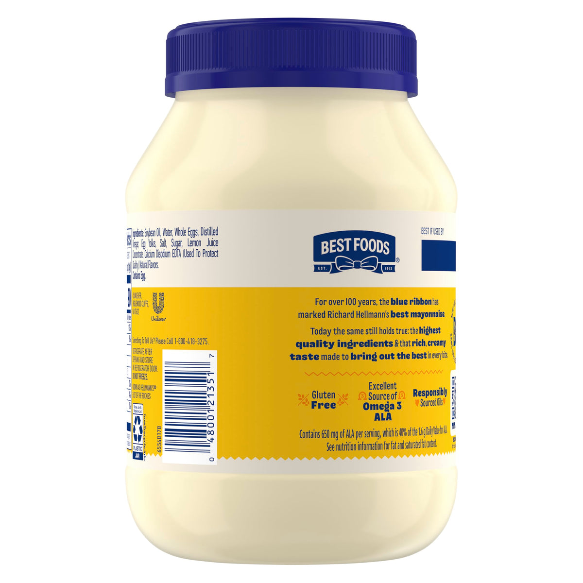 Best Foods 30 Fl Oz (Pack of 1) / Best Foods Real Mayonnaise / 1 Mayonnaise