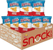 Ruffles Potato Chips, Cheddar Sour Cream, 1oz (40 Count)