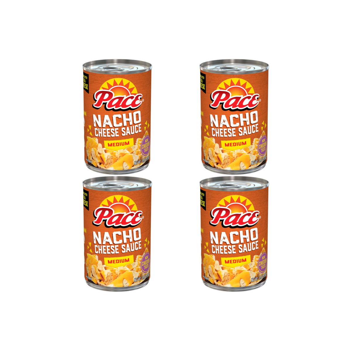 Pace Nacho Cheese Sauce Medium / 10.5 Ounce (Pack of 4) / Medium Cheese Processed Cheese