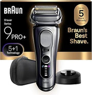 Braun Electric Razor for Men Series 9 PRO+ Electric Foil Shaver with Precision Trimmer, Charging Stand, Face, Beard Clippers, 9617s