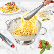 Kitchen 9" Cooking Tongs by Tovolo – 9" (Pack of 2), Stainless Steel, Candy Apple, Model 81-27916