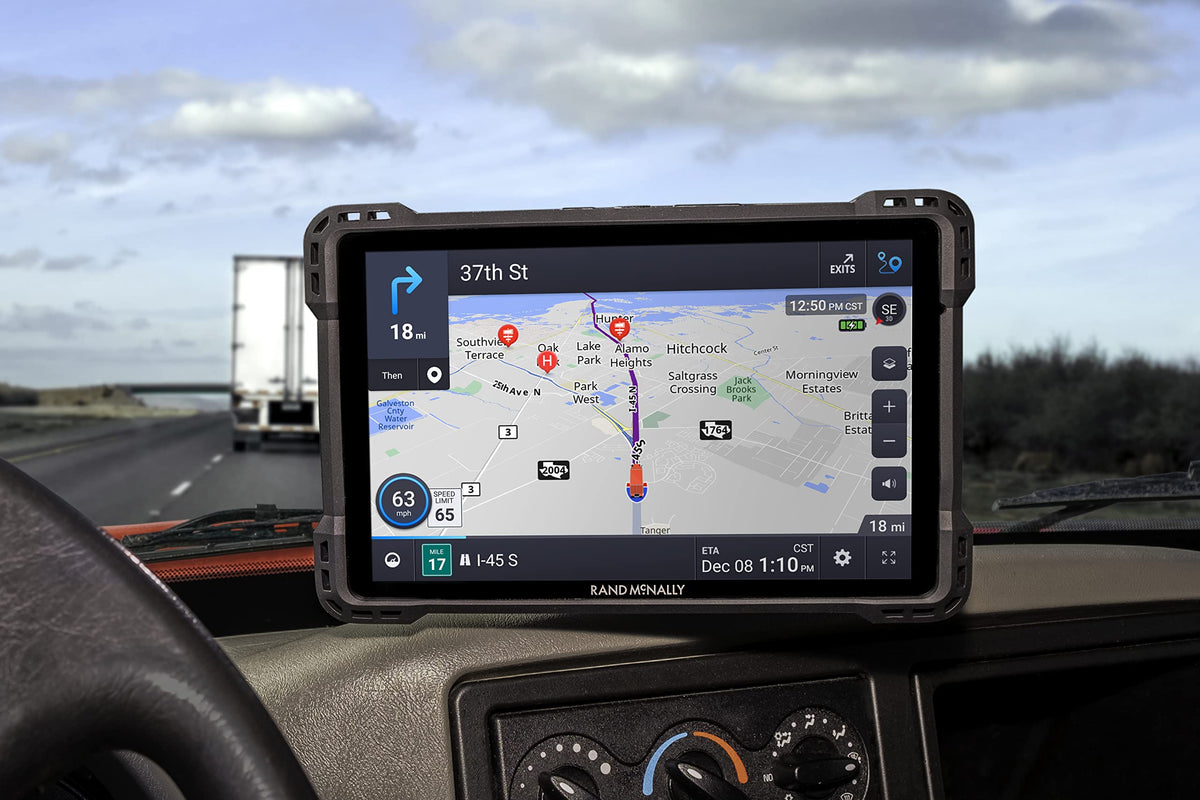 Rand McNally TND 1050 10 in Navigator / 10 inch / Black In-Dash Navigation
