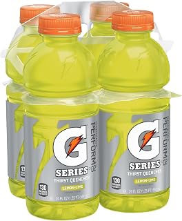 Gatorade Sports Drink, Lemon Lime, 20oz 4pk Bottles