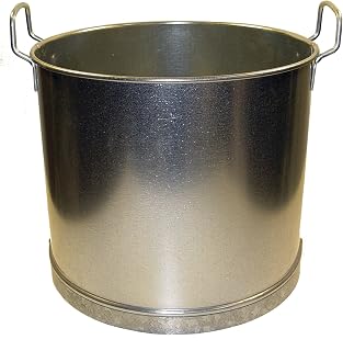 Imex El Zorro 10237 Straight Bucket with Two Handles 16" Diameter 40 x 35 cm