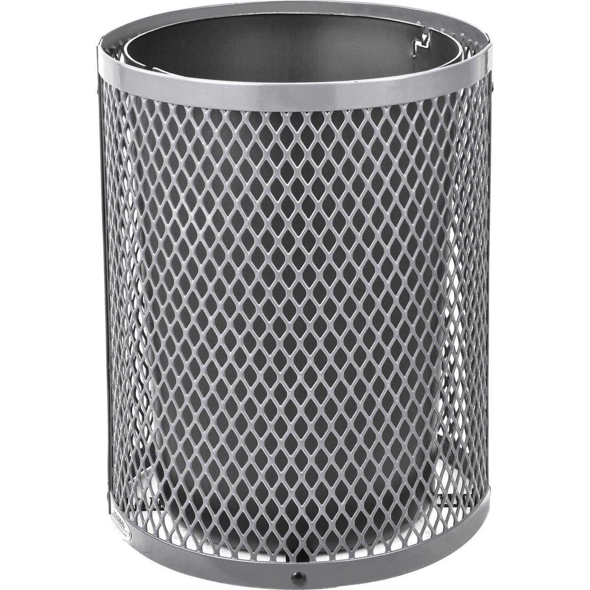 Global Industrial Gray / 36 Gallon / Industrial Trash, Recycling & Compost