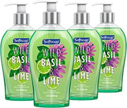 Softsoap Liquid Hand Soap, Wild Basil & Lime, 13 Ounce, 4 Pack
