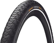 Continental Contact Plus tire - clincher, wire, black/Reflex, SafetyPlus Breaker, E50, 26", 650b, 700 and 700b sizes