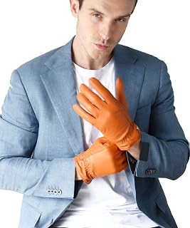 Mens Nappa Leather Lambskin Leather