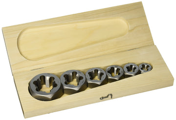 Industrial Tools 1922 Hex Rethreading Die Set by IRWIN – Pack of 6, Model 1922ZR