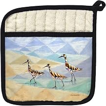 Geometric Sandpipers Pot Holder - 9x9