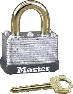 Master Lock 22D 1-1/2" Padlock, One Size, As Shown