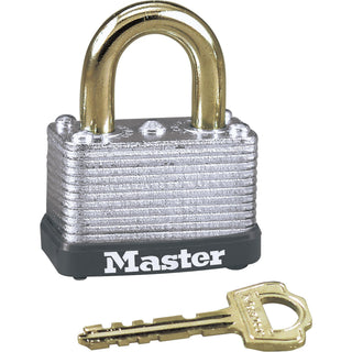 22D 1-1/2" Padlock by Master Lock – One Size, Alloy Steel, As Shown, Model MLK22D