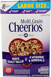 General Mills Cheerios Multi Grain, 12 Ounce