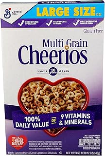General Mills Cheerios Multi Grain, 12 Ounce
