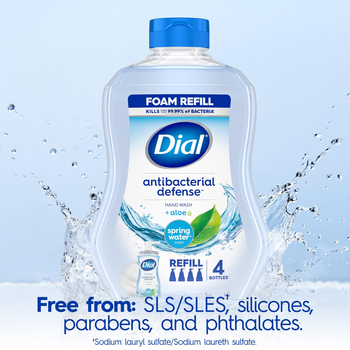 Dial 30 Fl Oz (Pack of 1) / Blue / 1 Hand Wash