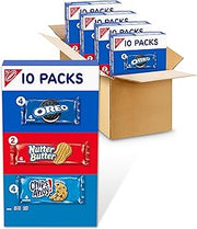 NABISCO Cookies Variety Pack, OREO, NUTTER BUTTER, CHIPS AHOY!, 40 ct