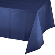 Creative Converting Navy Blue Plastic Tablecloths, 3 ct