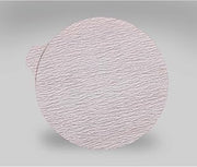 3M Cubitron II Microfinishing PSA Film Type D Disc 366L, Aluminum Oxide, 5' Diameter, 60 Micron Grade, Red (Pack of 500)