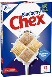 Blueberry Chex Cereal,Gluten Free Breakfast Cereal,Made with Whole Grain,12 oz,(Pack of 6)