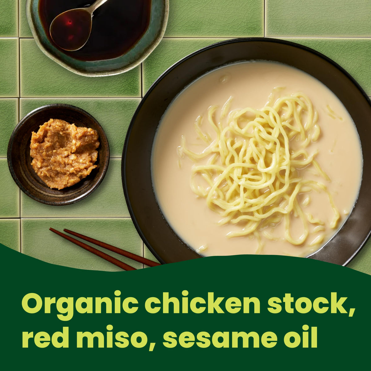 Broth Ramen Chicken Miso Organic by Pacific Foods – 32 Ounce (Pack of 1)