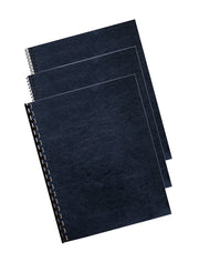 Fellowes 8 / 400 Pack / Navy Binding Covers
