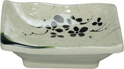 Yanco HO-2404 Japanese Style Melamine Square Sauce Dish 4" Box of 72