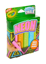 Crayola Multicolored / 1 Count (Pack of 1) / Crayola Sidewalk Chalk for Kids Outside; Sidewalk Chalk Non-Tox Chalk