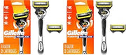 Gillette ProGlide Shield Men’s 1 Razor Handle + 2 Blade Refills (Pack of 2)
