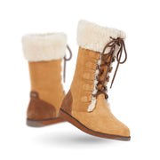 Featherwood Hi Boot - Women's Chestnut by EMU – 8, Ethylene Vinyl Acetate (EVA), Chestnut, Model W11109-CHS-8
