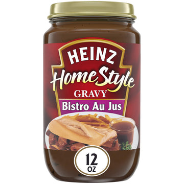Homestyle Bistro Au Jus Gravy (12 oz Jars by HEINZ – 12 Ounce (Pack of 12), Pack of 12, Model 10013000798508