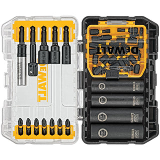 Screwdriver Bit Set by DEWALT – One Size, Blend, Black/Silver, Model DWA2T35IR